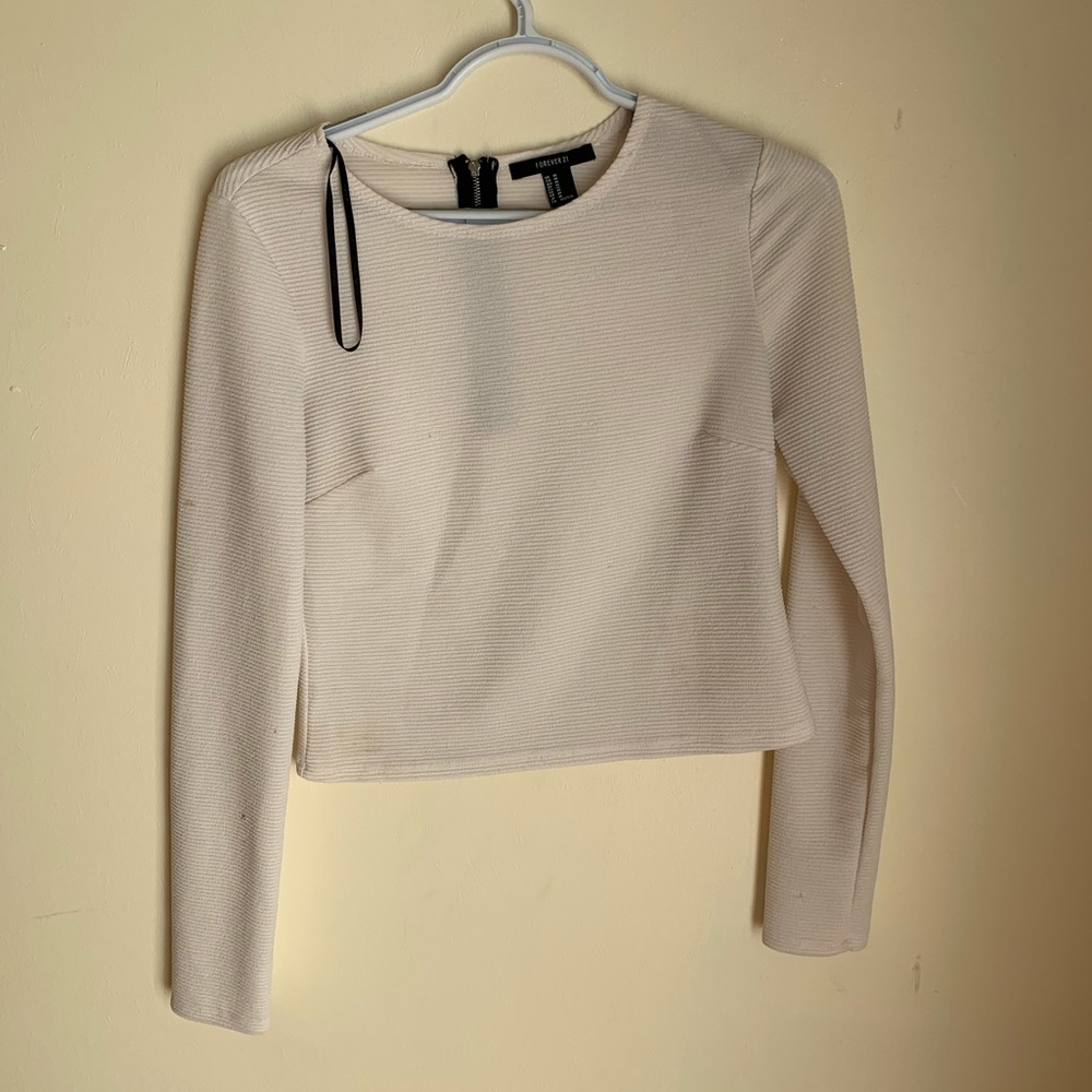 White forever 21 top